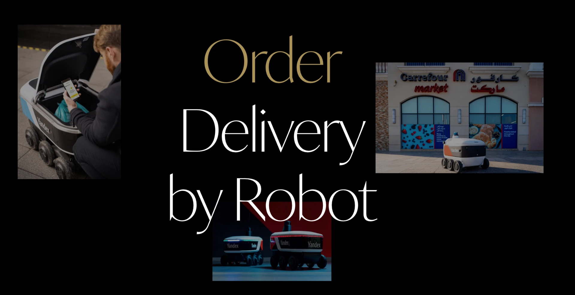 Tilal Al Ghaf — Order Delivery by Robot — doorstep delivery pilots 1